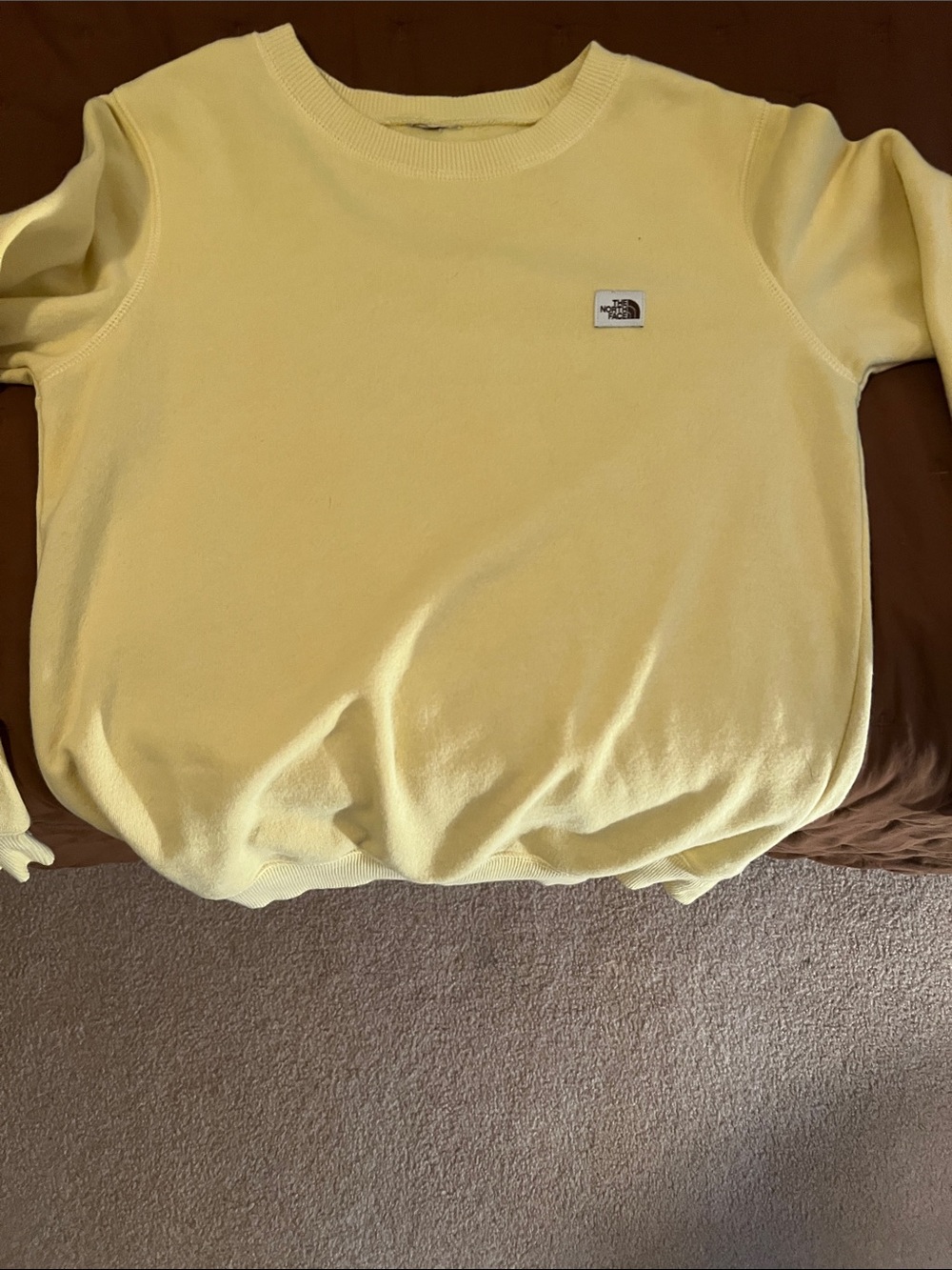 The North Face Women's Crewneck Sweater - Light Yellow